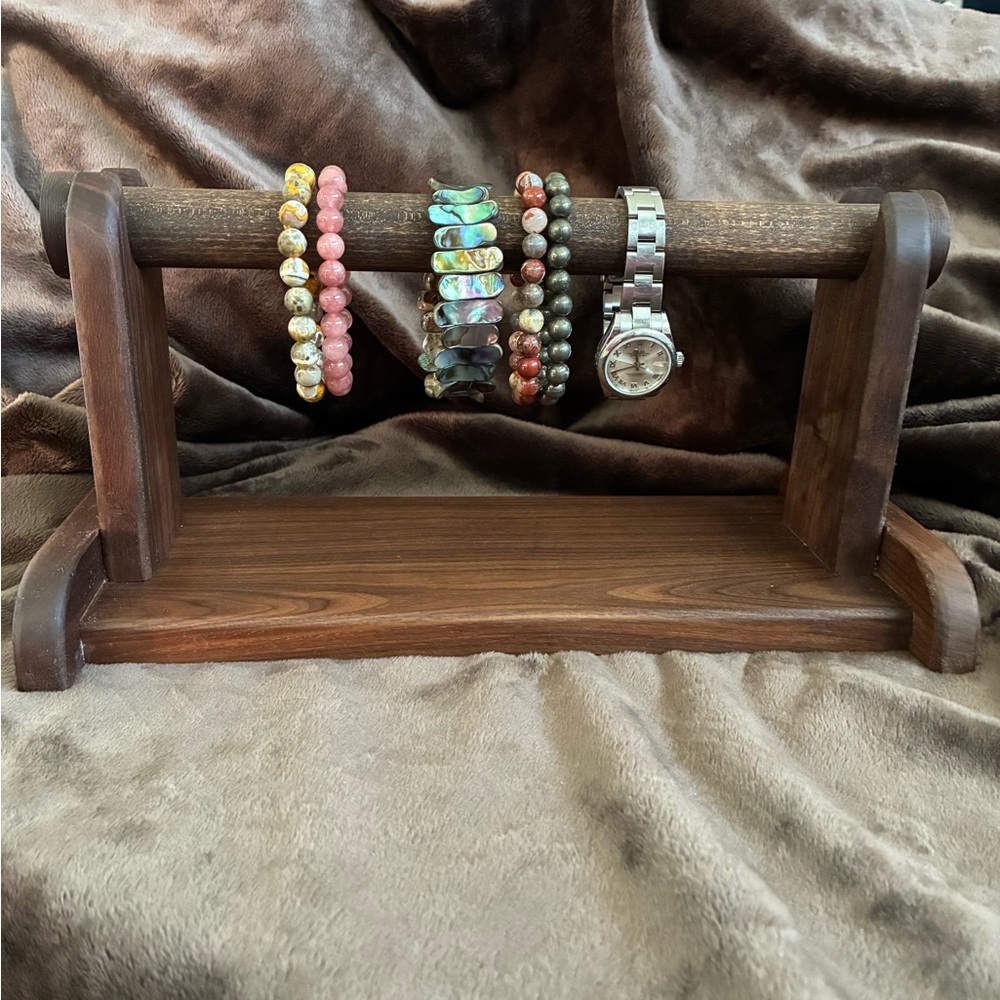 Custom Made Wooden Bracelet Display Stand - Picture 5 of 10